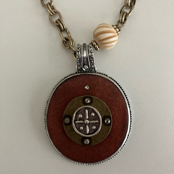 Chicos Medallion necklace - Picture 2 of 2